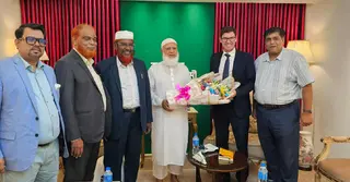 জামায়াত আমিরের সঙ্গে নরওয়ের রাষ্ট্রদূতের সৌজন্য সাক্ষাৎ